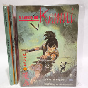 Coleção A Lenda De Kamui - A Ilha De Sugaru / Mangá Raro Primeira Edição Abril